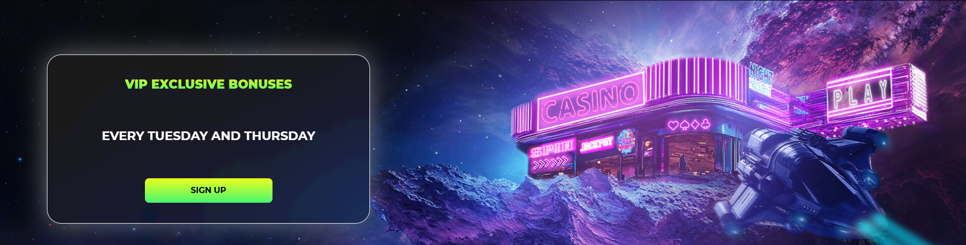 Avantages exclusifs VIP de SPACE Fortuna casino